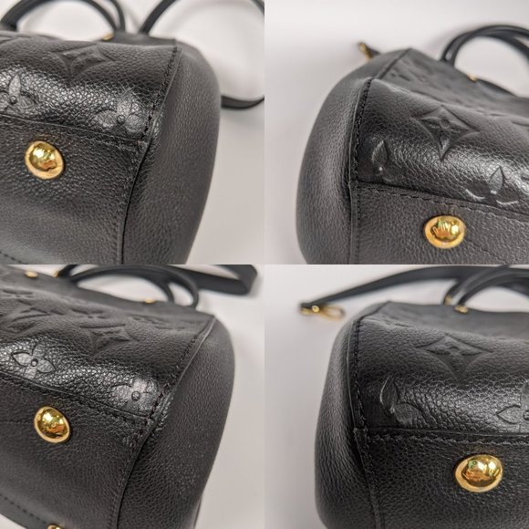 SOLD Louis Vuitton Empreinte Montaigne MM Black - Picture 8 of 9